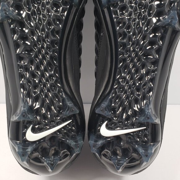 Nike Force Savage Pro 2 Black White Men's Size 11.5 Football Cleats AH4000-002 - Picture 12 of 13